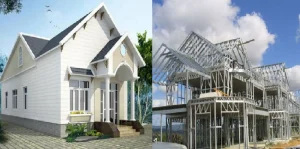 So sánh nhà thép tiền chế và nhà truyền thống