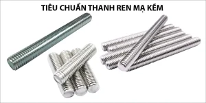 Tiêu chuẩn thanh ren mạ kẽm