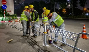 Công nghệ mạ kẽm rào chắn đường bộ hiện nay