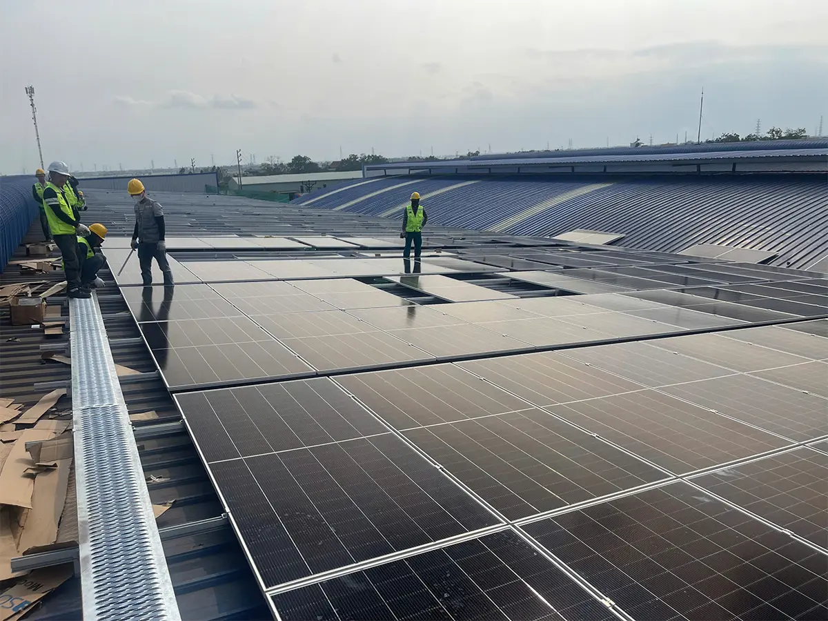 Giải pháp đồng hành kỹ thuật khi mạ kẽm khung giá đỡ Solar cùng nhà thầu EPC