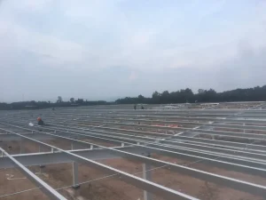 Năng Lực Gia Công Mạ Kẽm Khung Giá Đỡ Solar Khối Lượng Lớn Tại An Pha